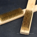 Wooden handle brush\steeel wire\series of wooden handle brush